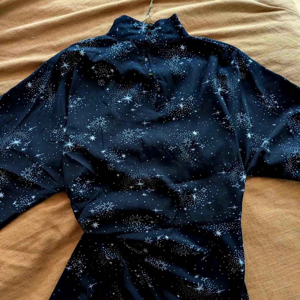 Topshop Star Origami Tuck Blouse, US size 10